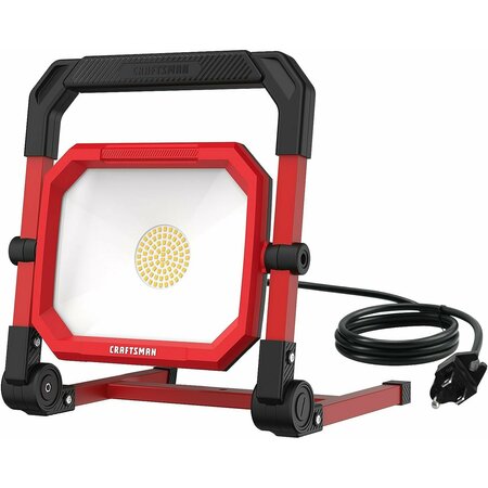 Craftsman 4500 Lumens Wet Rated LED Portable Work Light with 5 ft. Power coed, Fold-Flat Design CMXELAYMPL1028